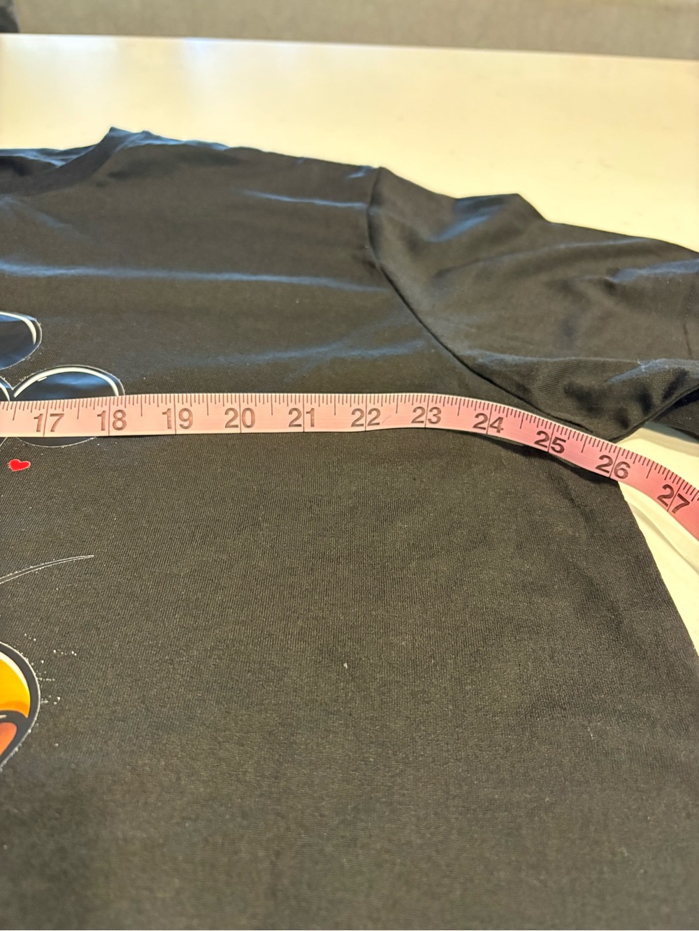 Mickey & Minnie Graphic Tee - Black - Picture 3 of 5